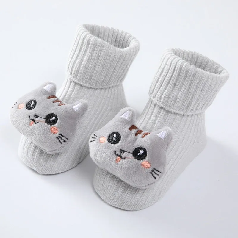 0-12 Month Character Socks