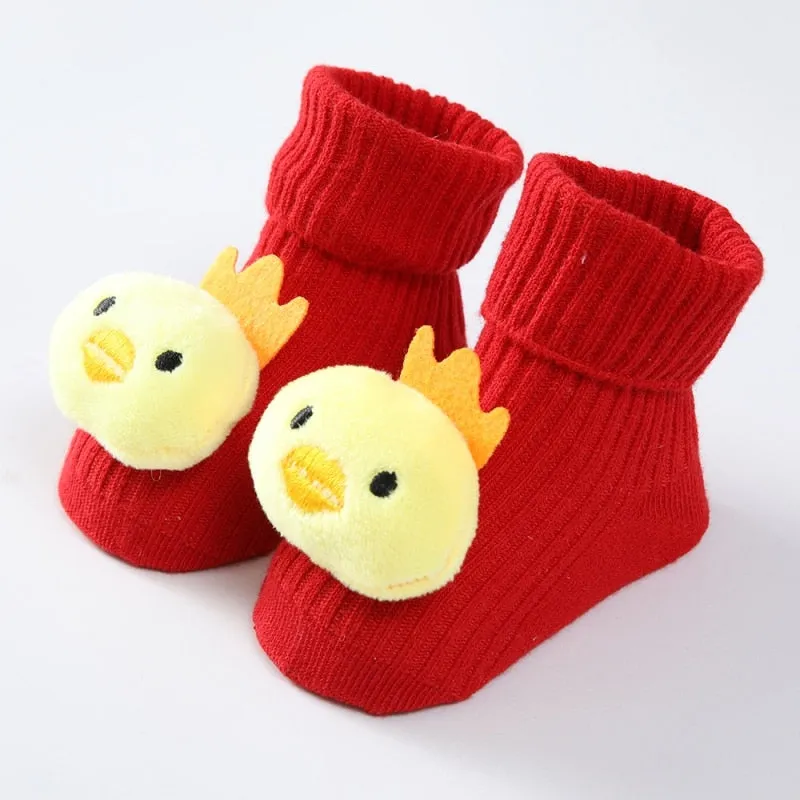 0-12 Month Character Socks