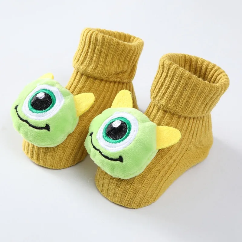 0-12 Month Character Socks