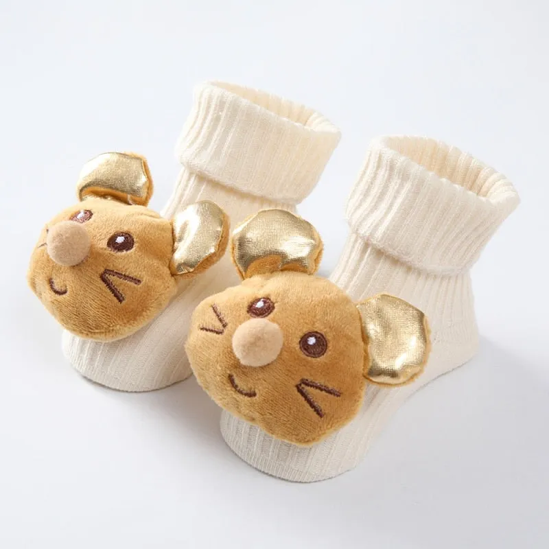 0-12 Month Character Socks