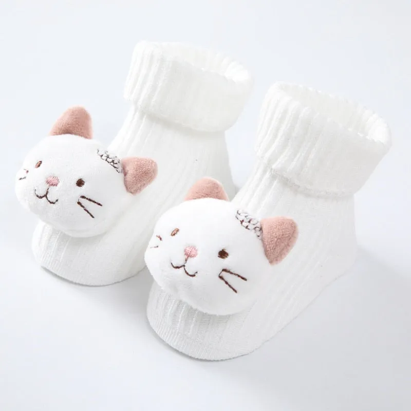 0-12 Month Character Socks