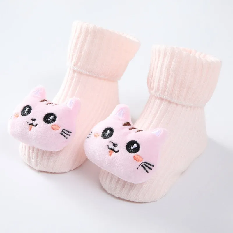 0-12 Month Character Socks
