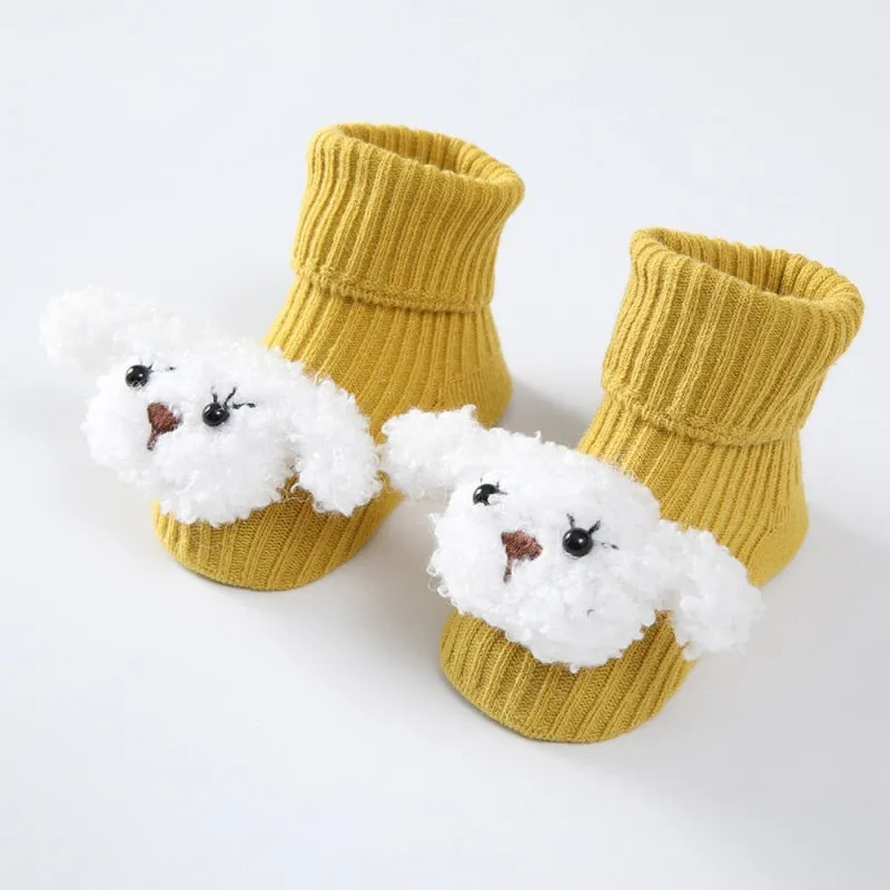 0-12 Month Character Socks