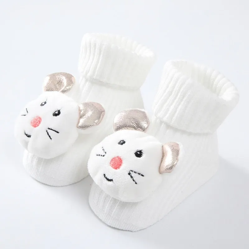 0-12 Month Character Socks
