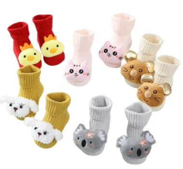 0-12 Month Character Socks