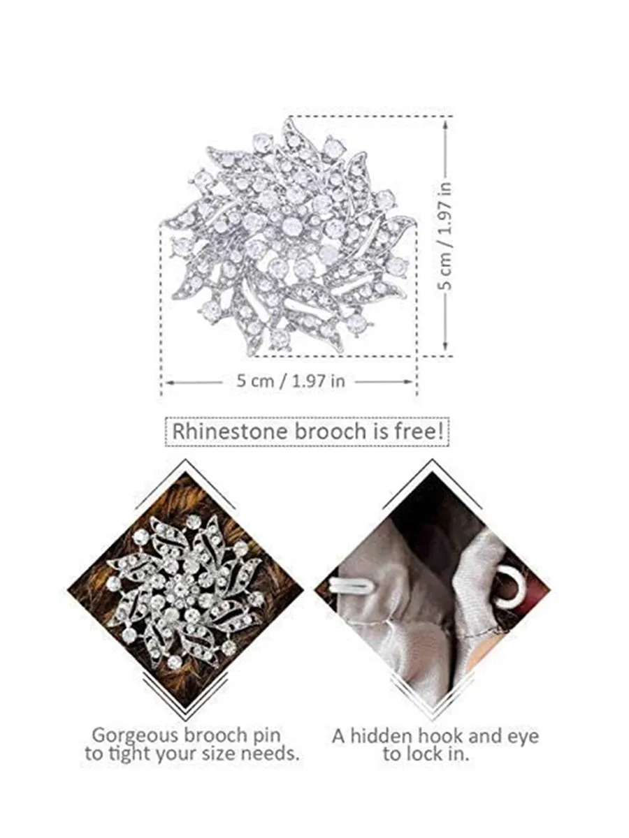 2025 Elegant Black Faux Fur Wedding Shawl for Ladies