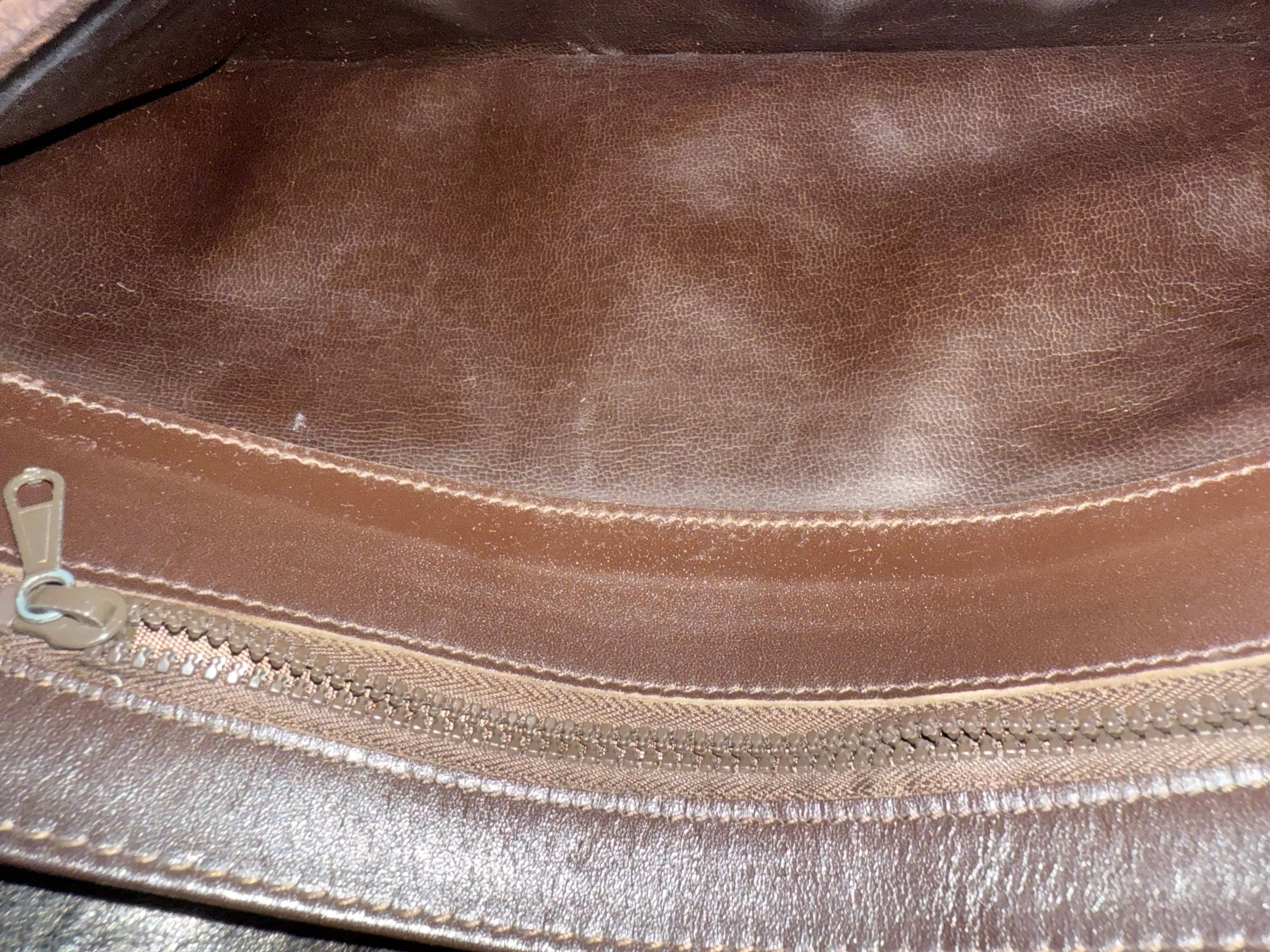 Celine Vintage Suede Macadam Clutch