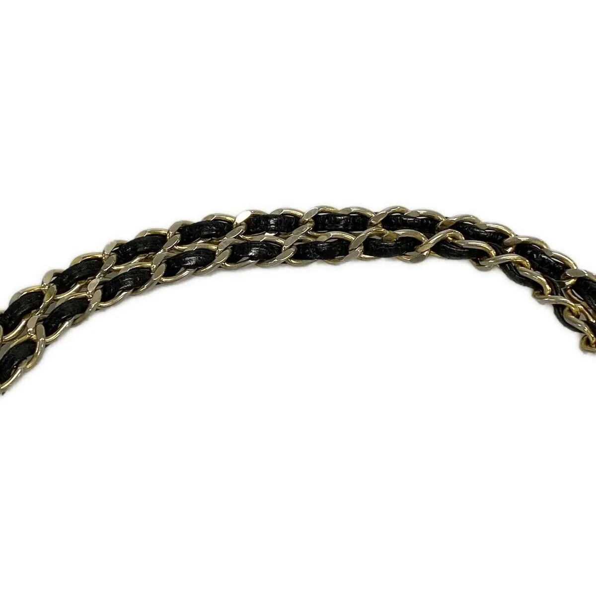 Chanel - Black Gold Satin Hardware