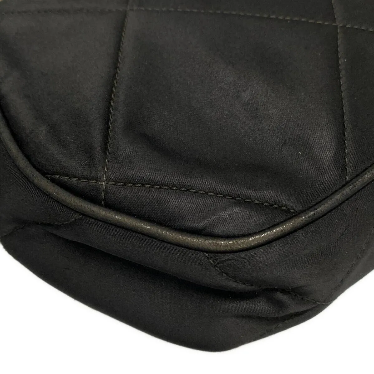 Chanel - Black Gold Satin Hardware