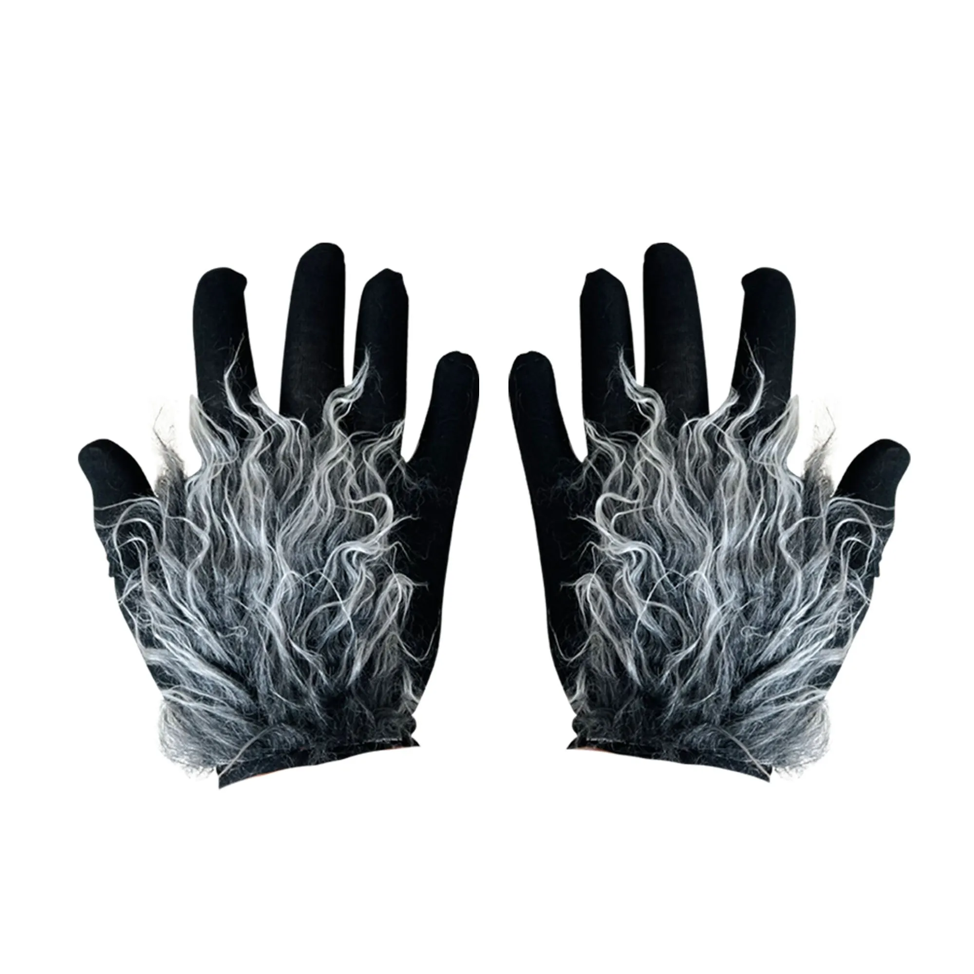 Childrens Kids Glowing Werewolf Wolf Fancy Dress Costume & Mask 7-14 Years Boys Girls