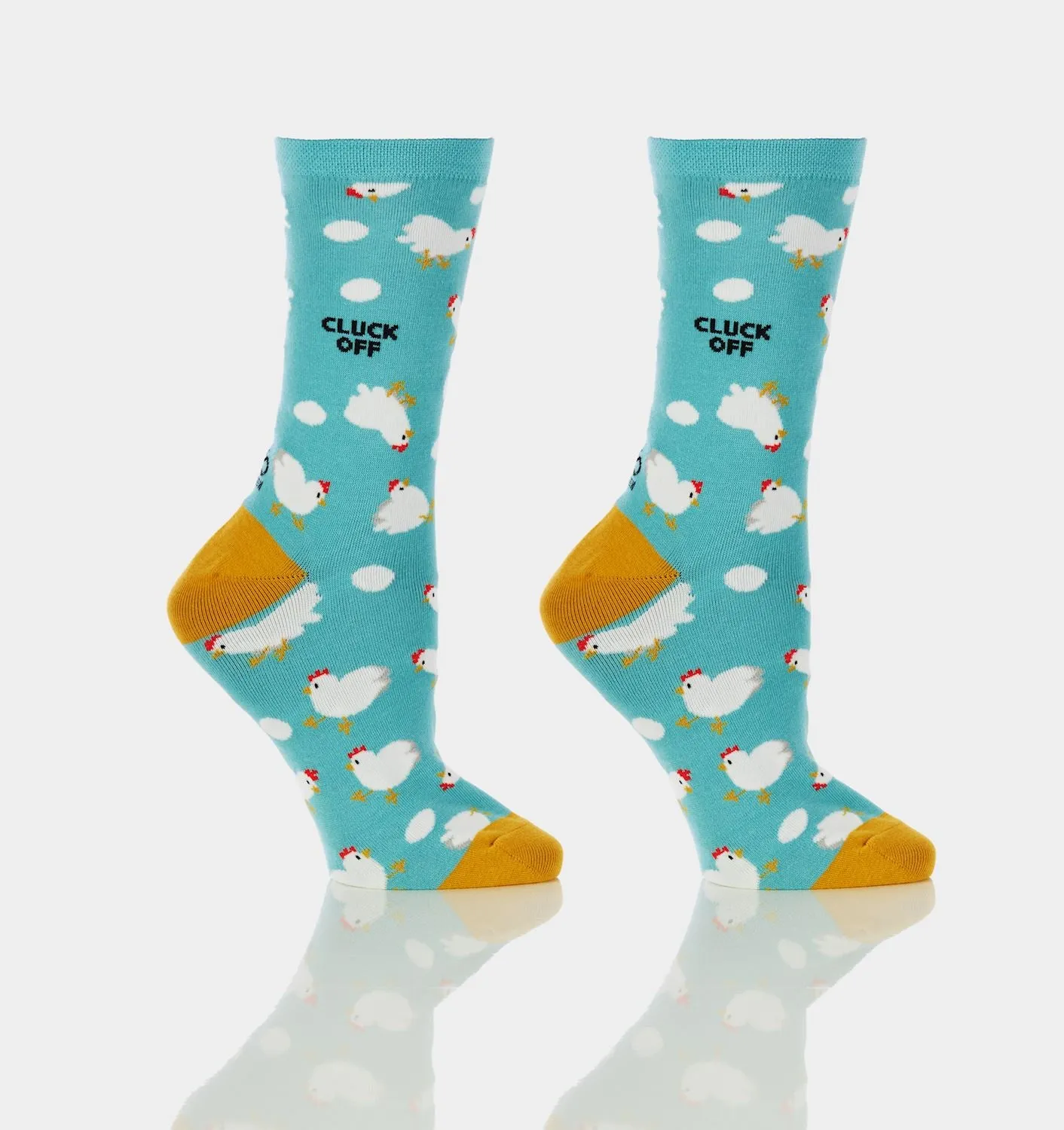 Cluck Off Women's Crew Socks