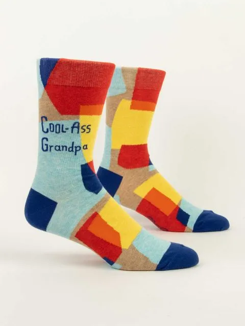 Cool-Ass Grandpa Men's Crew Socks