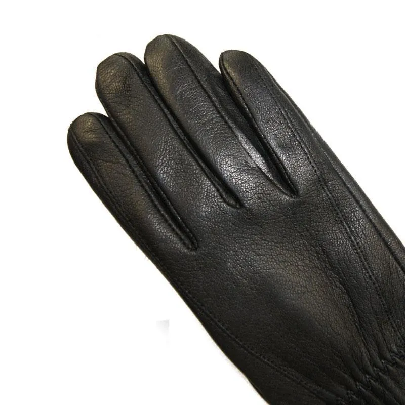 Deer skin leather gloves