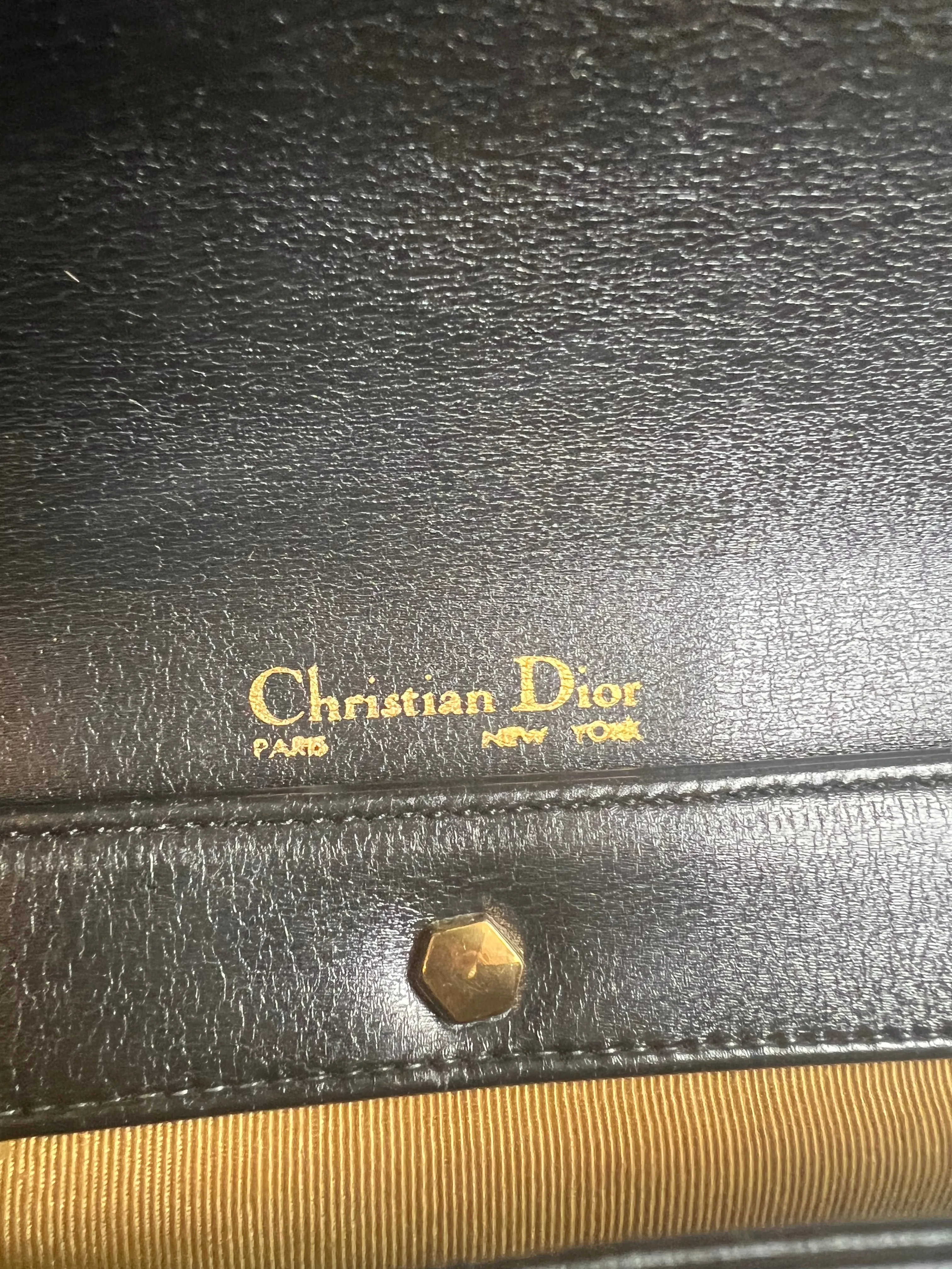 Dior Vintage Top Handle Bag