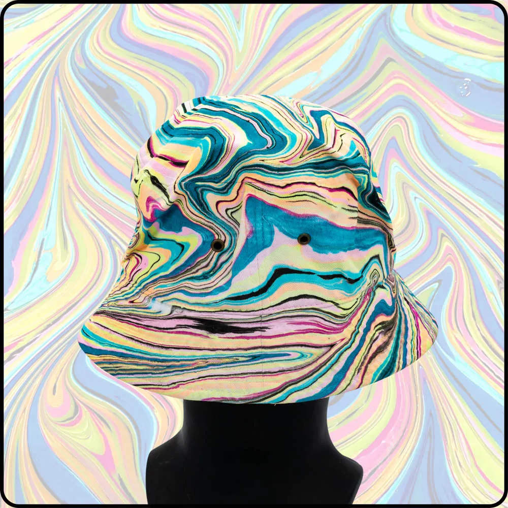 Icy Haute UV Hydro-Dipped Bucket Hat