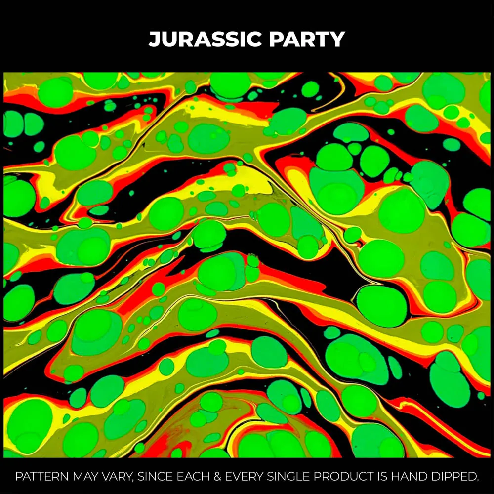 Jurassic Party RGB Hydro-Dipped Bucket Hat