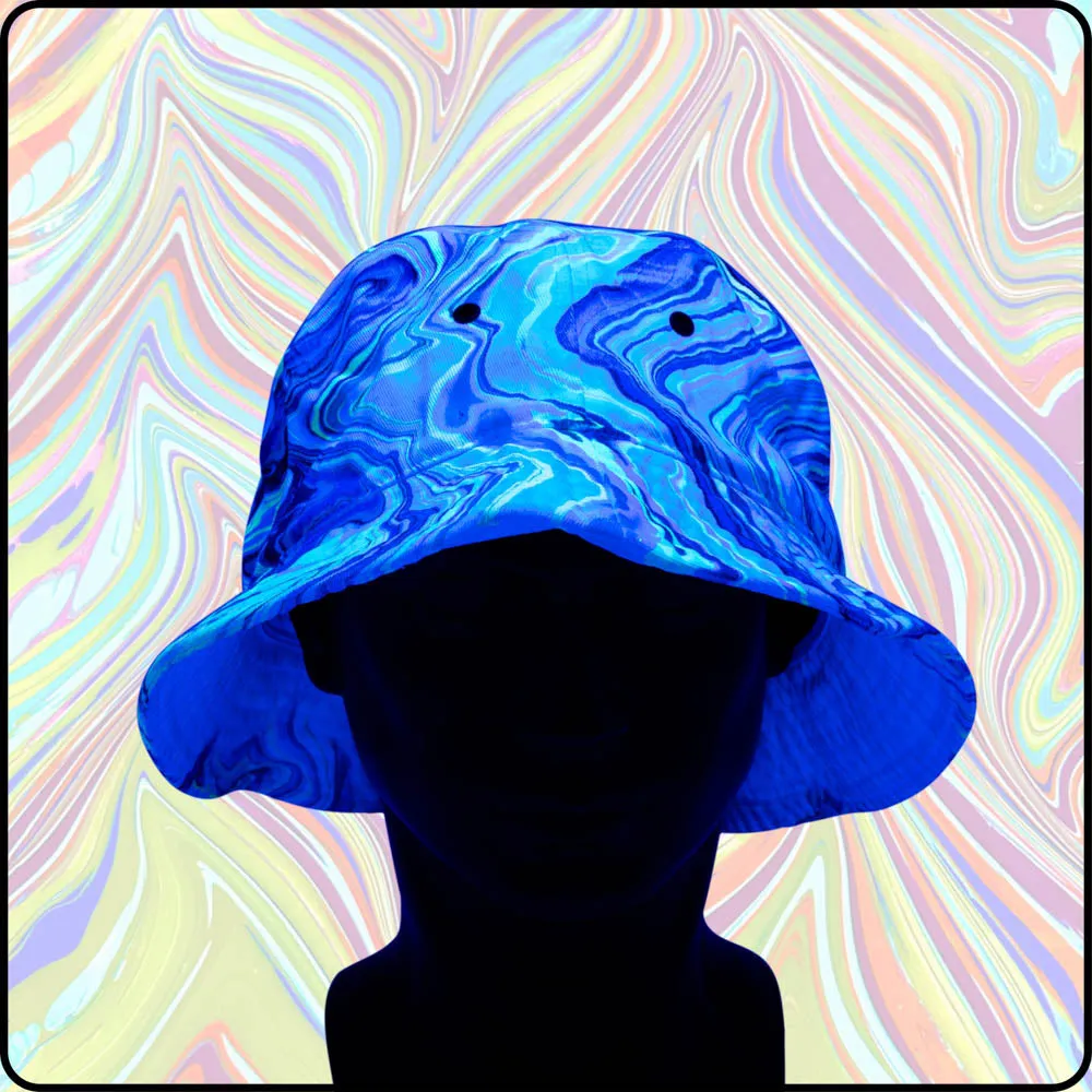 Kandi Beams UV Hydro-Dipped Bucket Hat