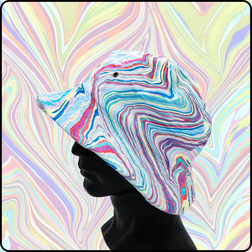 Kandi Beams UV Hydro-Dipped Bucket Hat