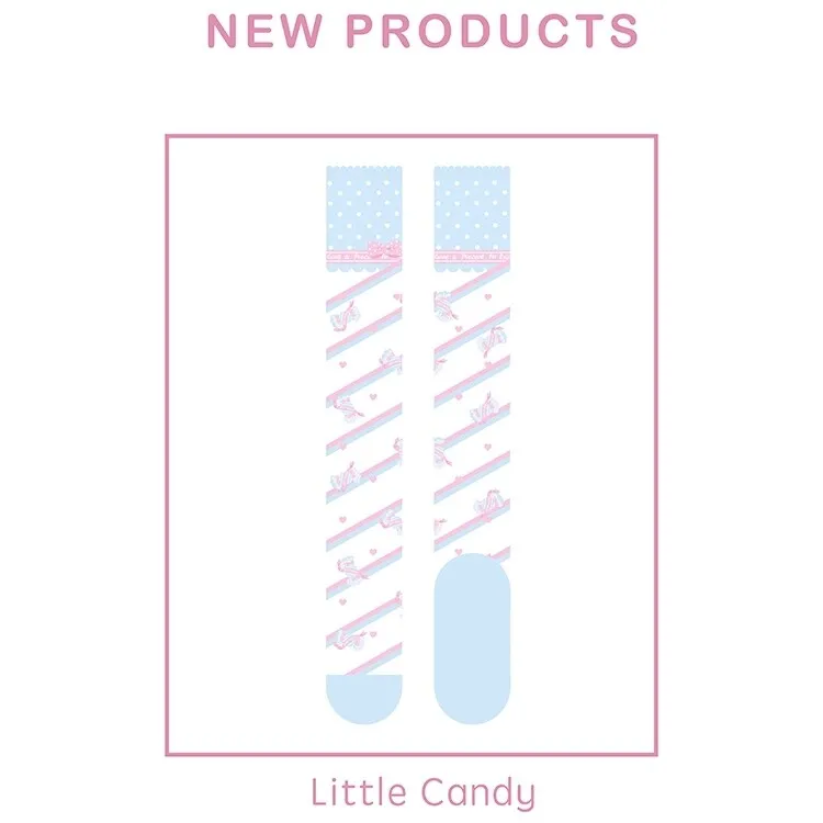 Kawaii Candy Color Lolita Knee Socks