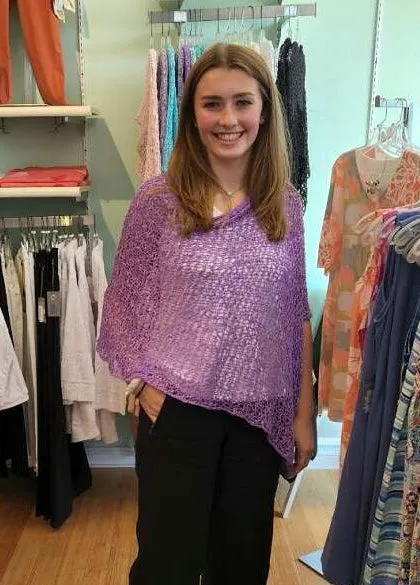 Lost River Crochet Poncho