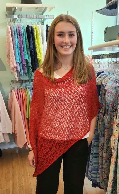 Lost River Crochet Poncho