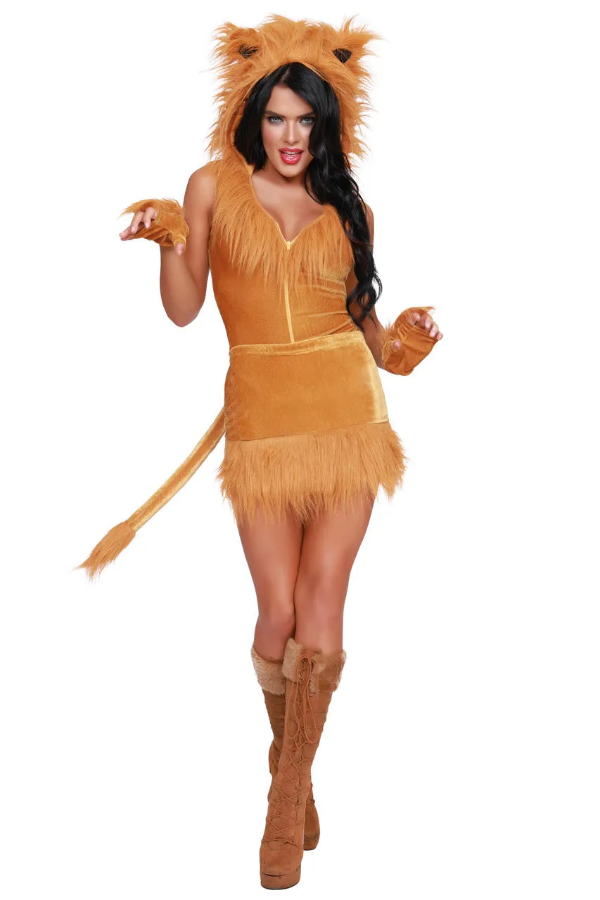 Queen of the Jungle Lion Costume