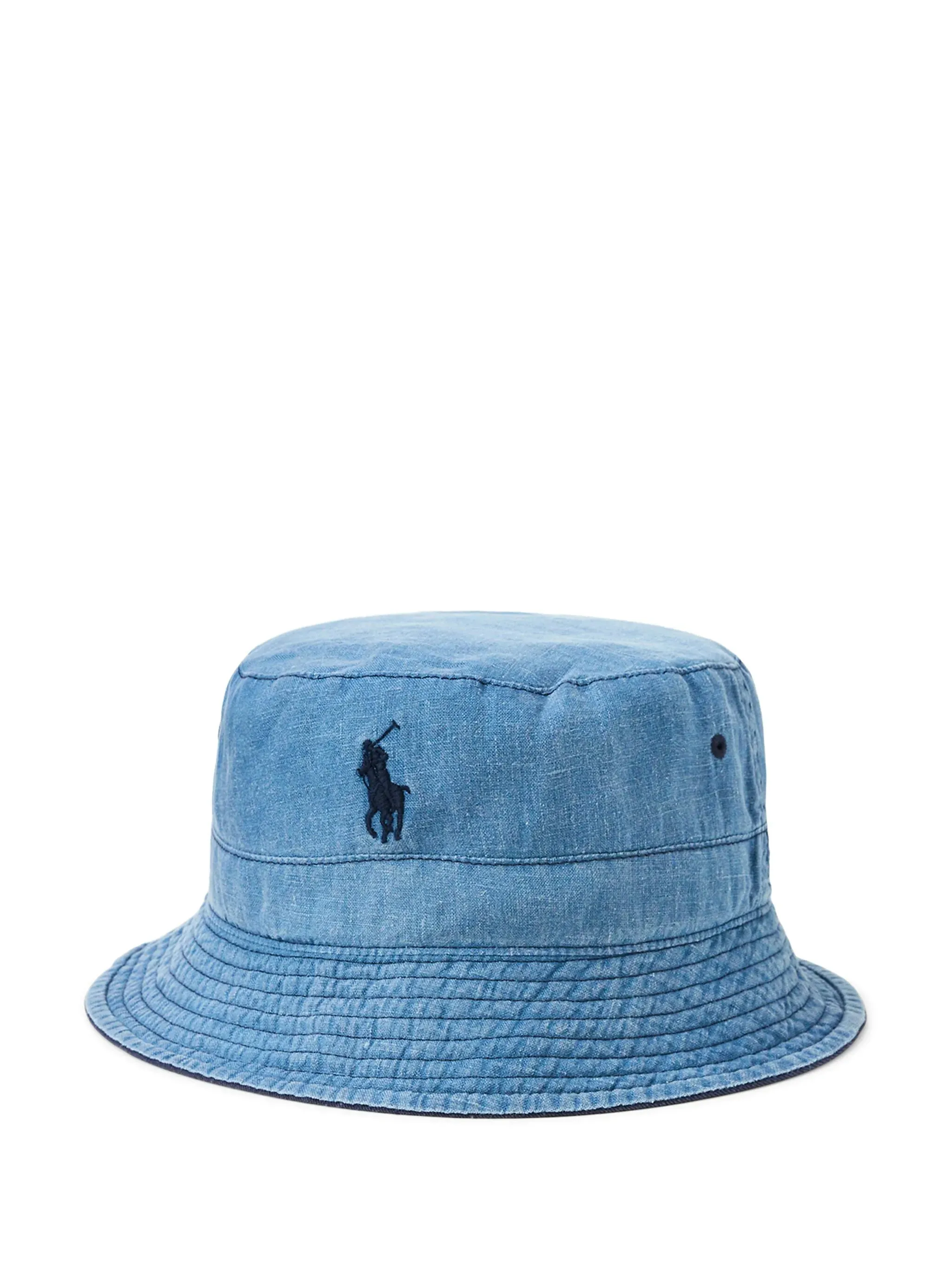 Reversible Linen Bucket Hat