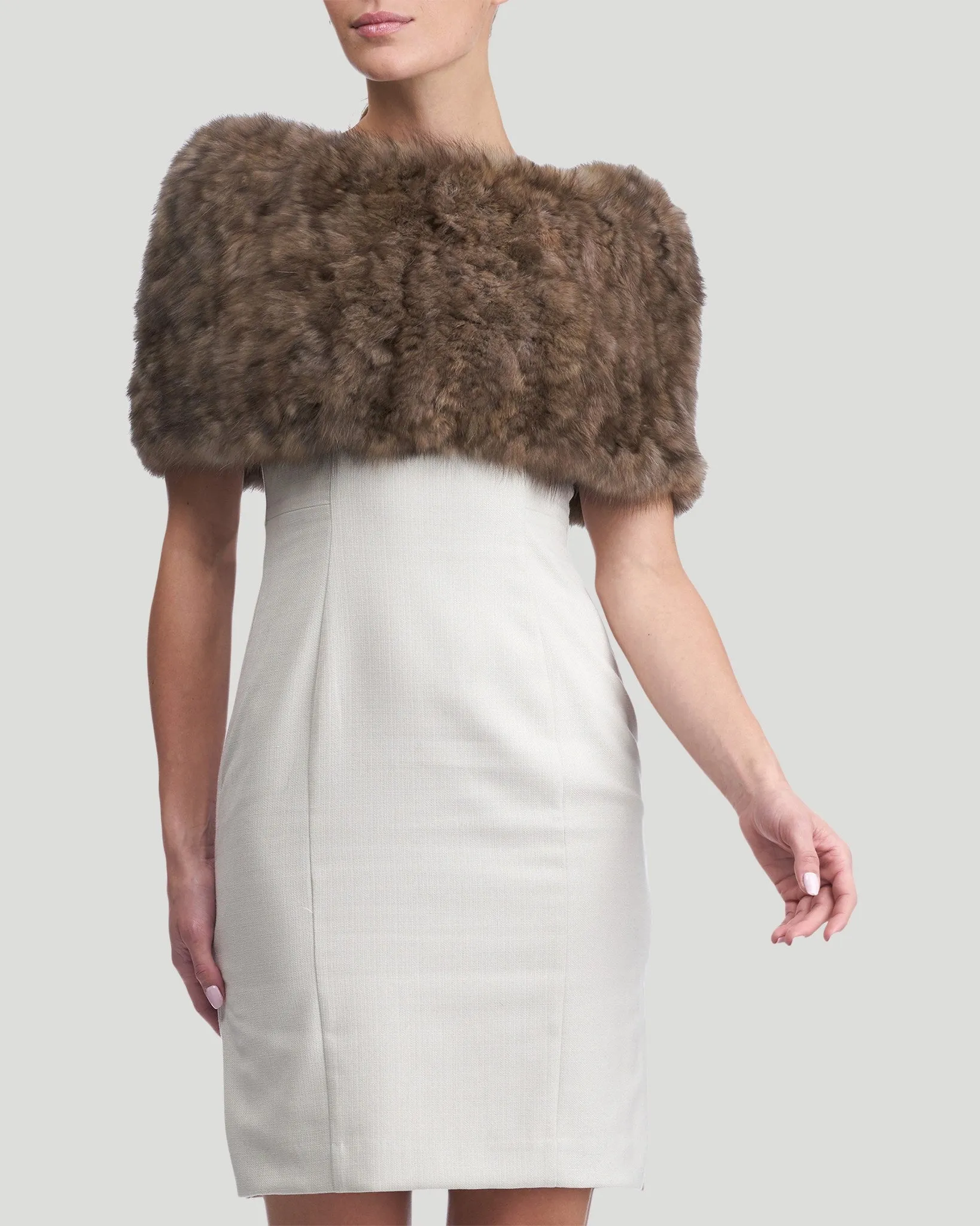 Sable (S-Cut) Knit Neck Warmer