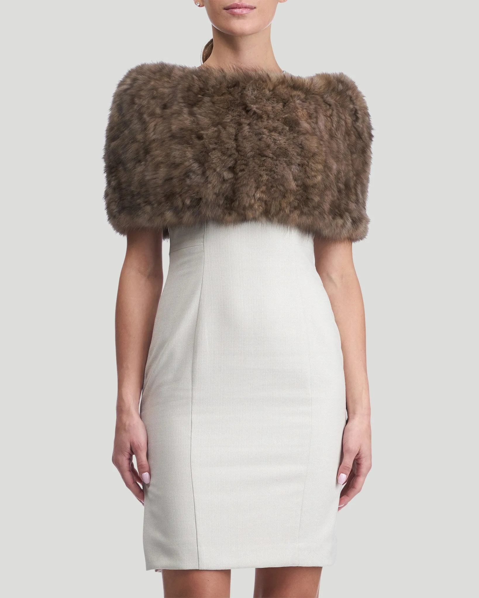 Sable (S-Cut) Knit Neck Warmer