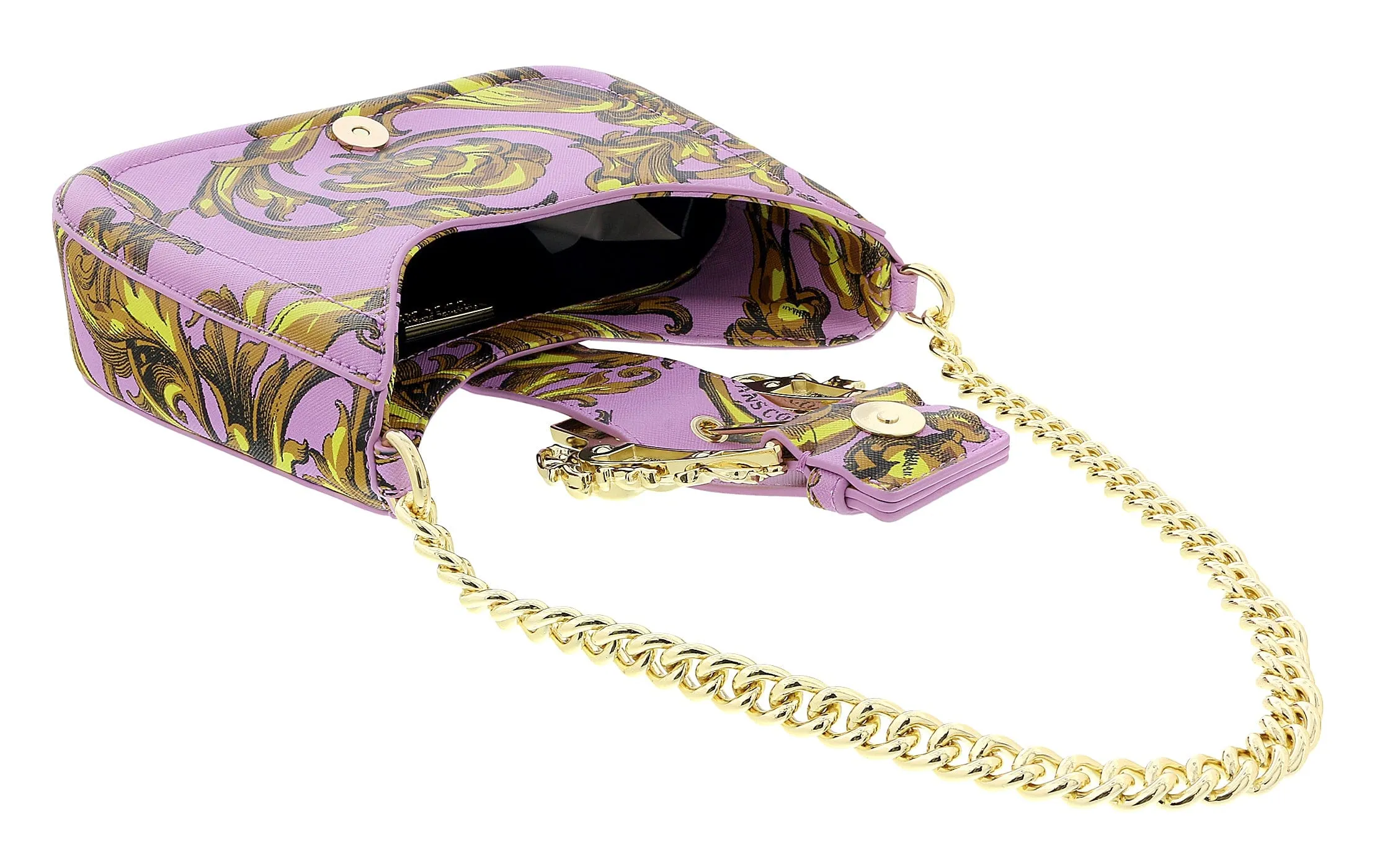Versace Jeans Couture Pink/Gold  Small Boho Baroque Shoulder Bag